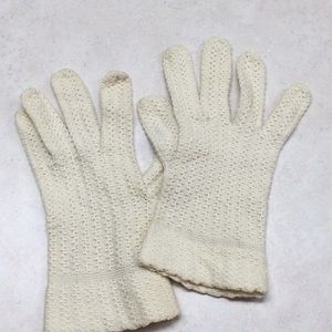 Vintage Knit Gloves